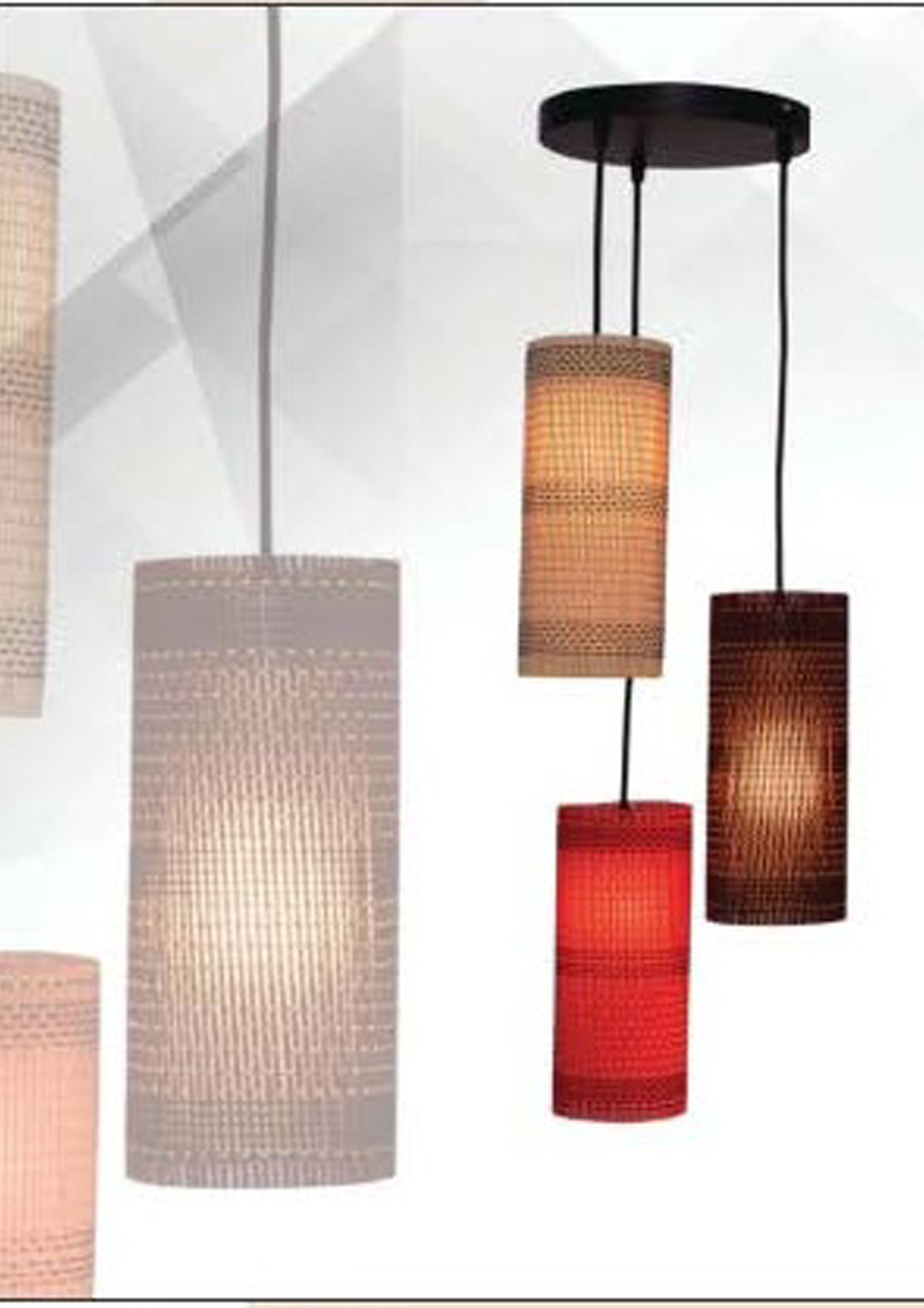 Beyond Lights - Woven Pendant Lamp- GL